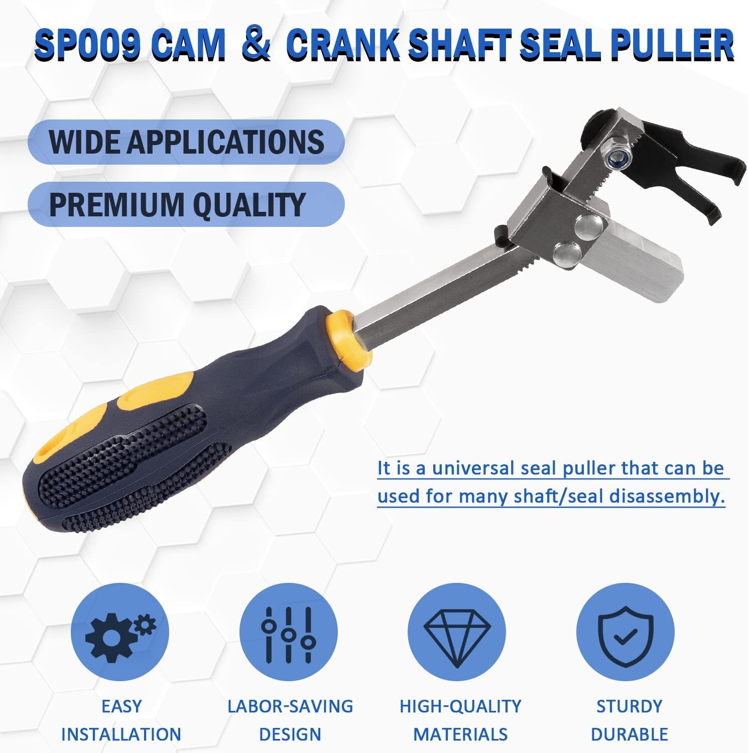 SP009 Cam and Crank Shaft Seal Puller, Shaft Type Seal Puller