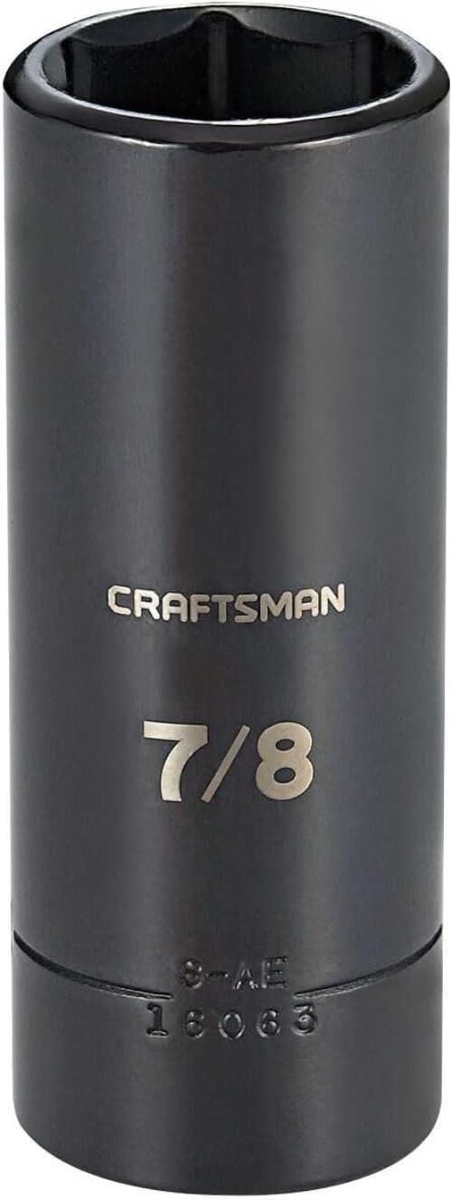 Deep Impact Socket, SAE, 1/2-Inch Drive, 7/8-Inch