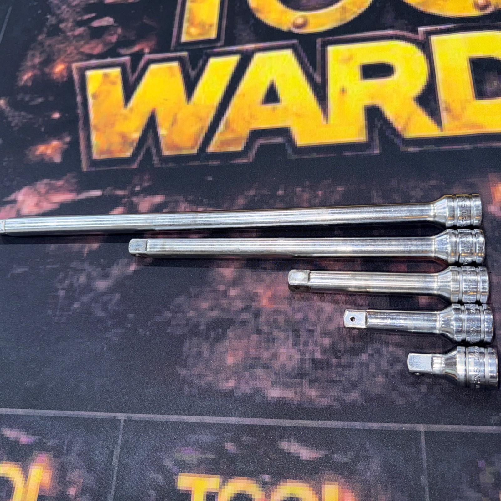 Snap On 1/2″ Drive 5 PC Extension Set 305ASX – SX2, SXK3, SXK5, SXK8, SXK11