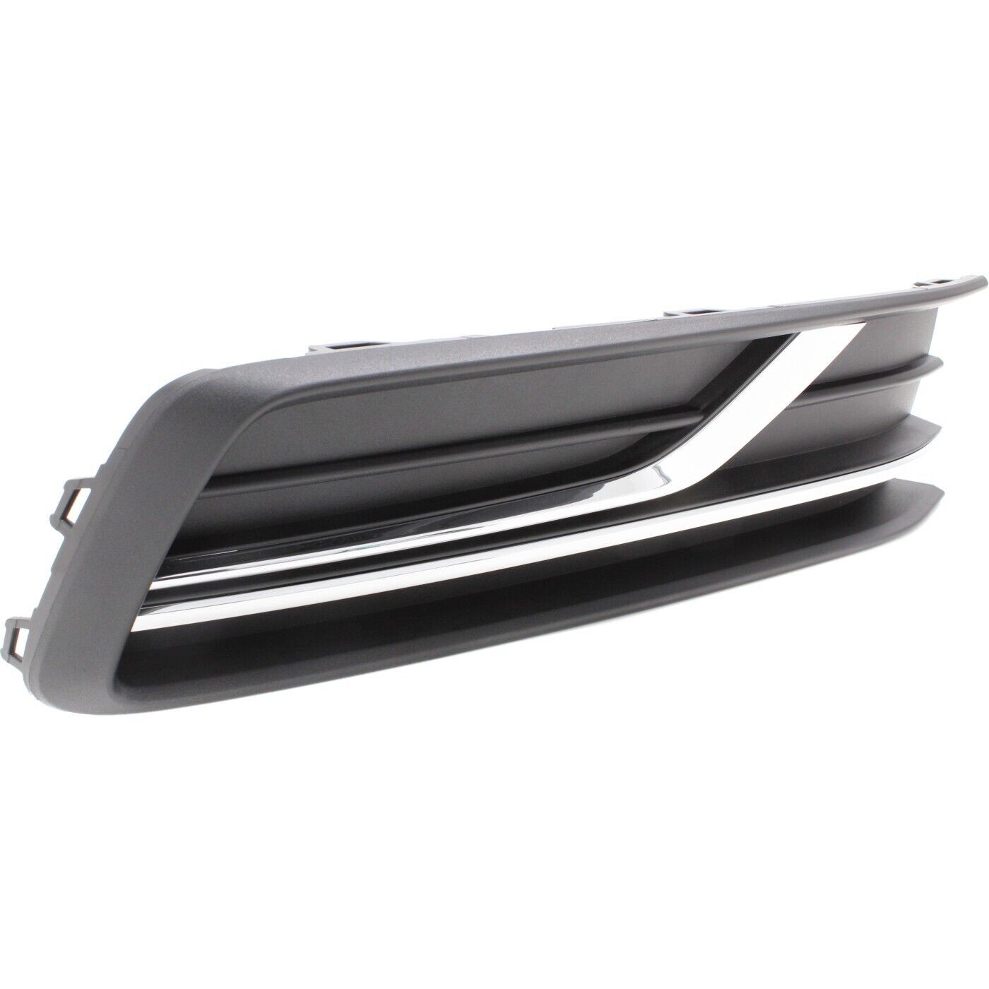 Fog Light Cover For 2016-2019 Volkswagen Passat Textured Front Passenger Side