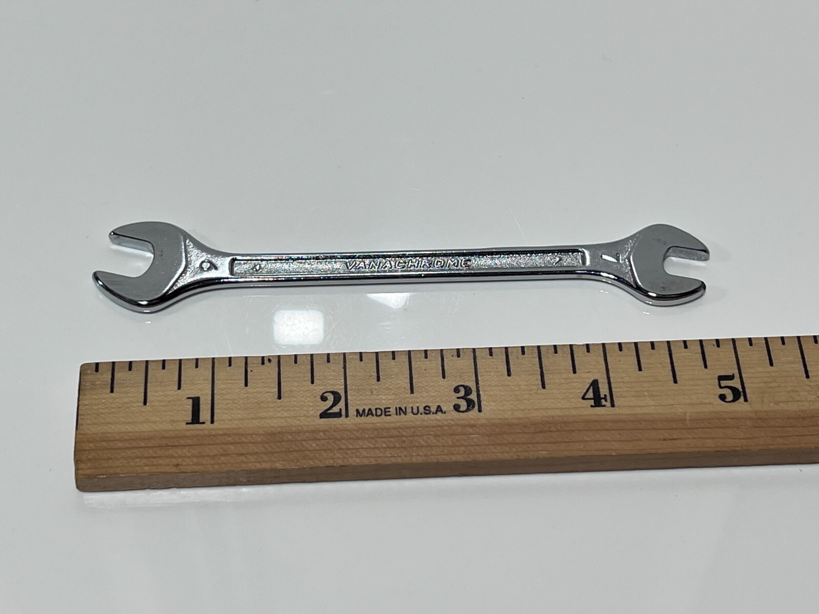 FACOM Tools (Made in France) No. 4 Metric 7mm x 9mm Open-End Wrench