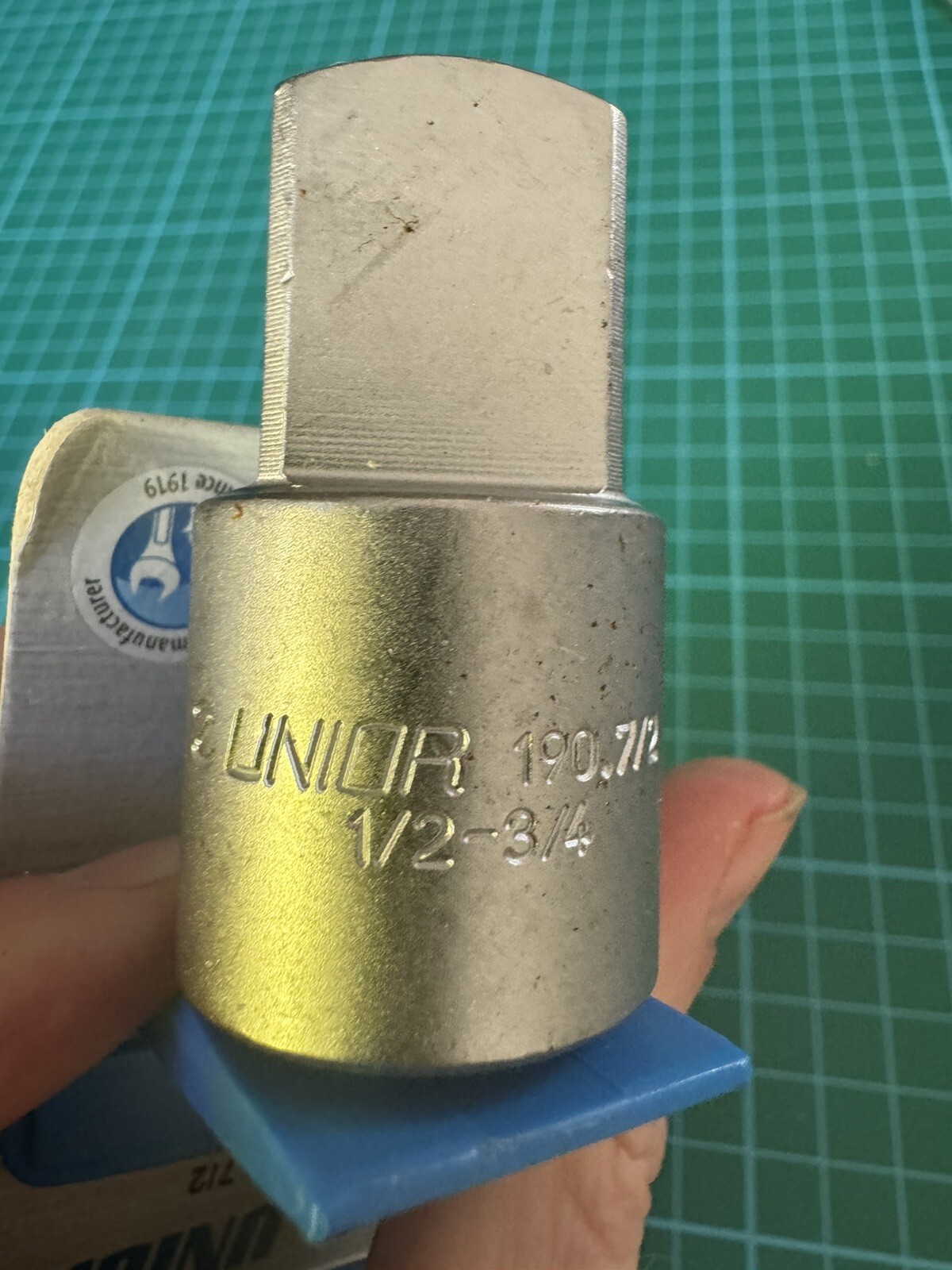 1/2″ Drive Female to 3/4″ Male UNIOR Socket Adapter. Brand New. Free Shipping.