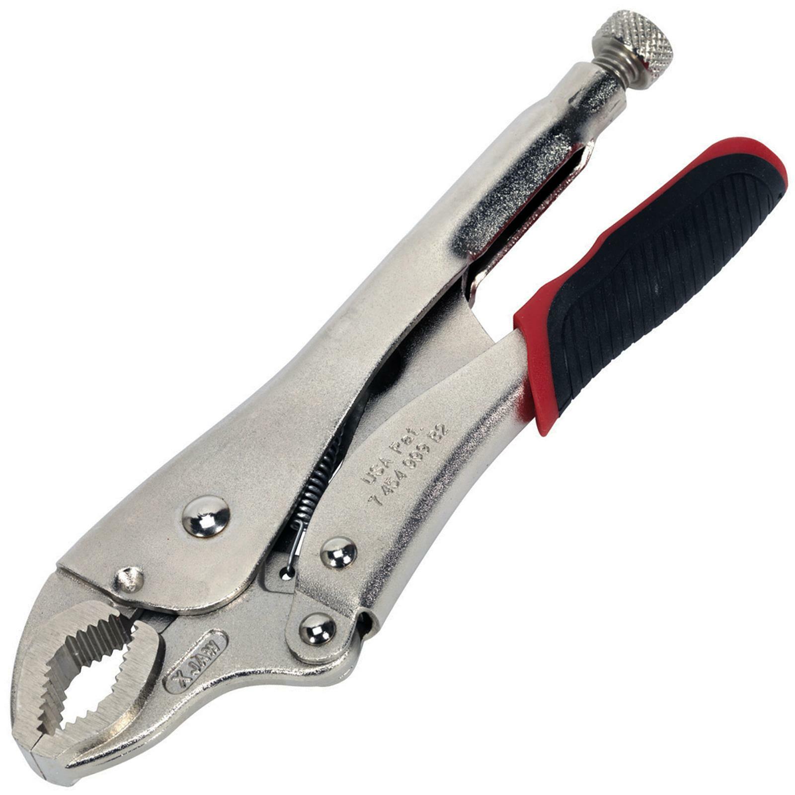 Sealey Premier Locking Pliers Mole Sure Grips 220mm Xtreme Grip Quick Release