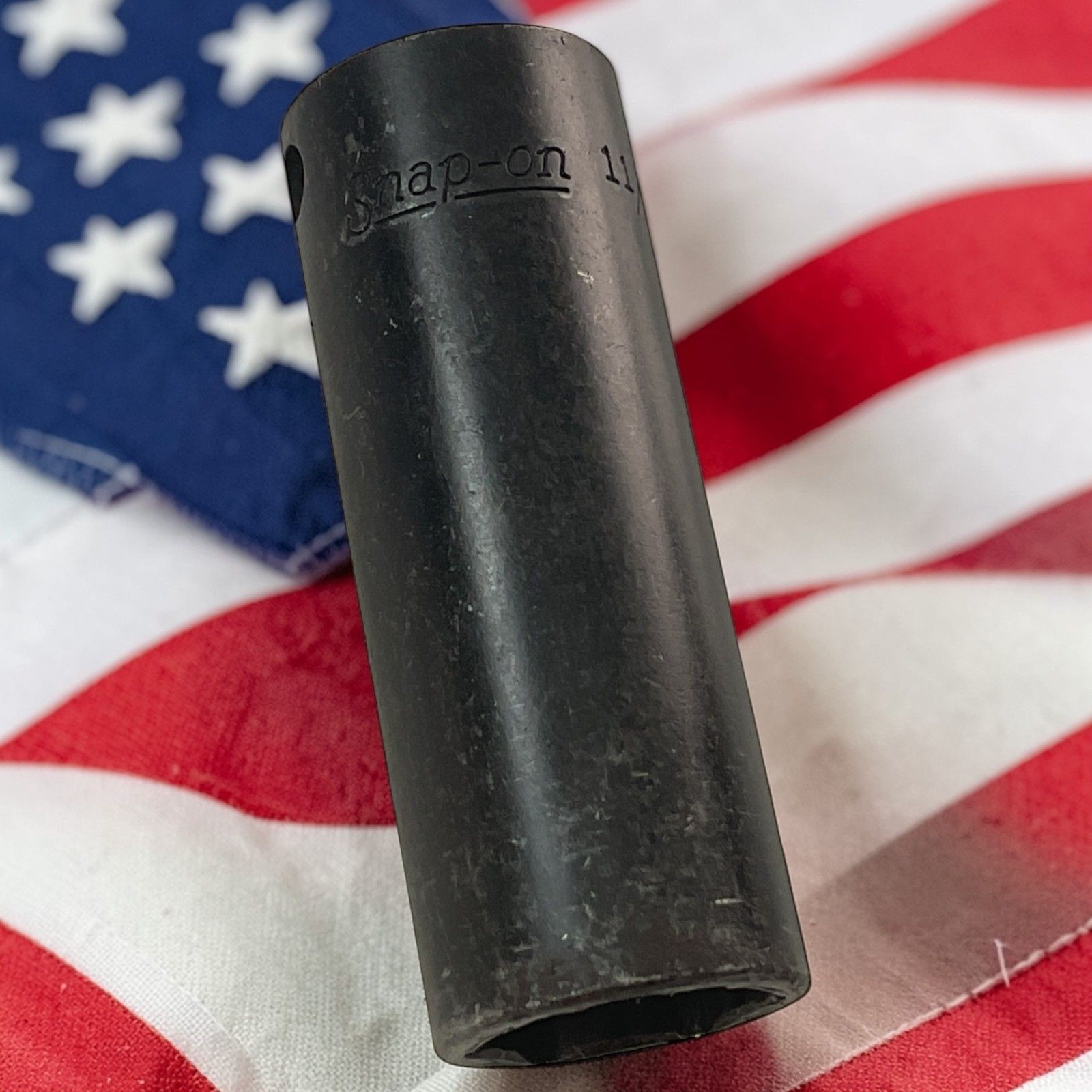 Snap-On Deep Impact Socket 11/16″ SIMF220 3/8″ Drive 6 Pt As Pictured Mechanic