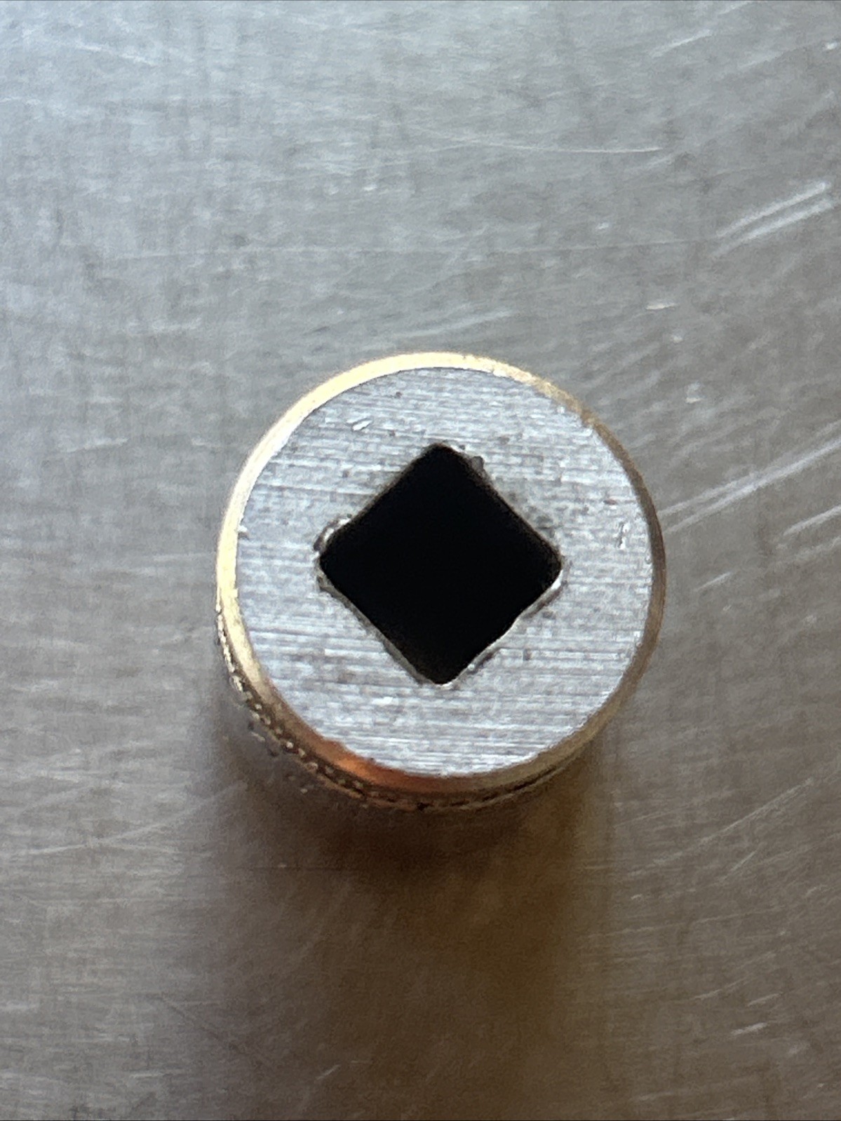Vintage None Better 7/16″ Deep Socket 6 Point 1/4″ Drive M614, Made In USA
