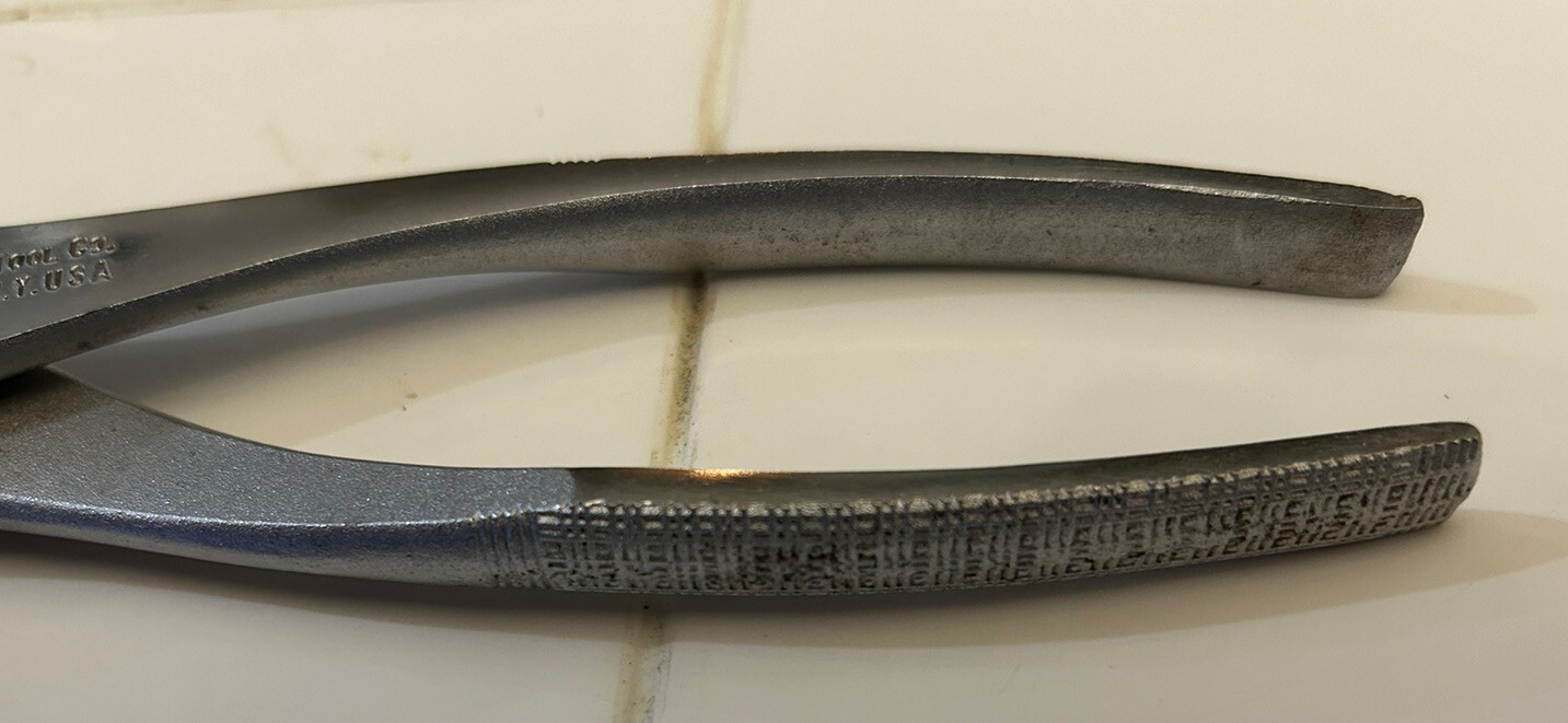 CRESCENT 8″ SLIP JOINT PLIERS USA- VINTAGE