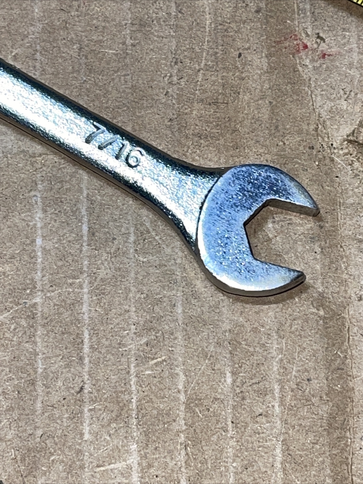 Herbrand 70014 7/16 In SAE Combination Wrench 12 Point Vintage 7/16
