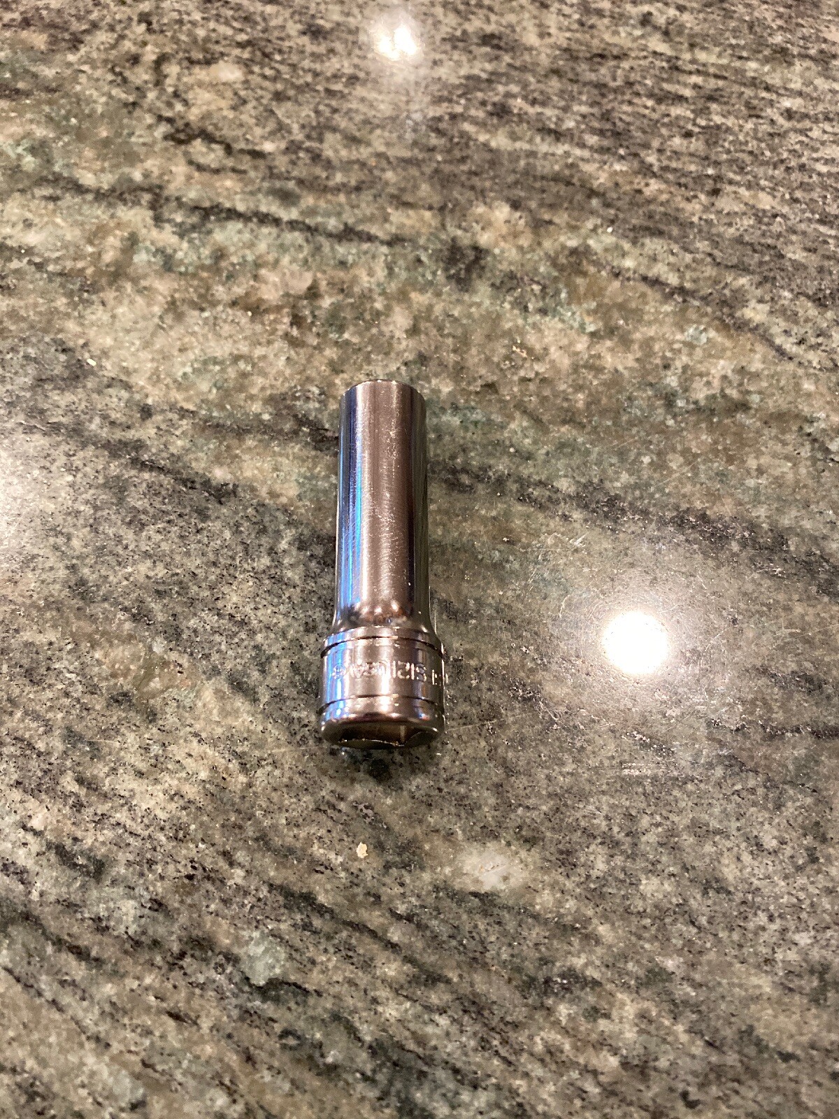 Snap-on sfs121 3/8″ 3/8″ drive sae deep 6 point chrome socket new