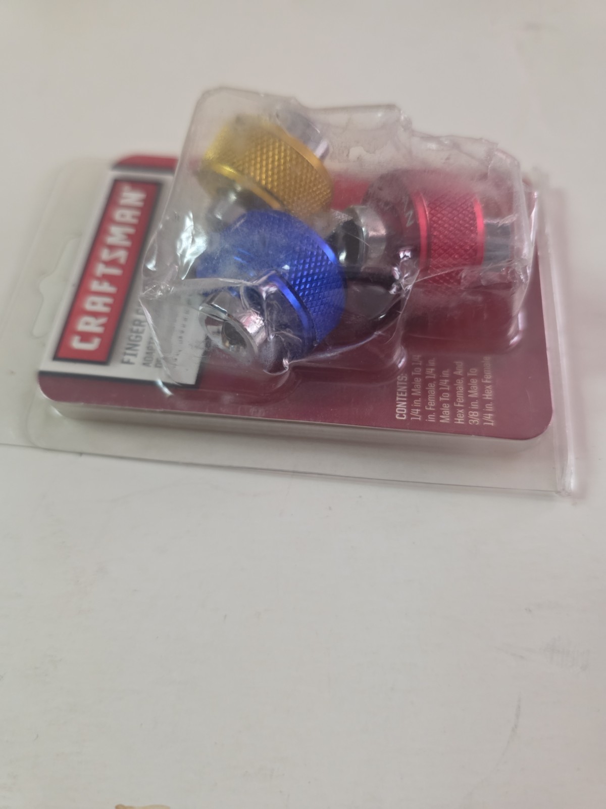 Craftsman Finger Bit Socket Adapter Set (3 pcs) – Part # 43401
