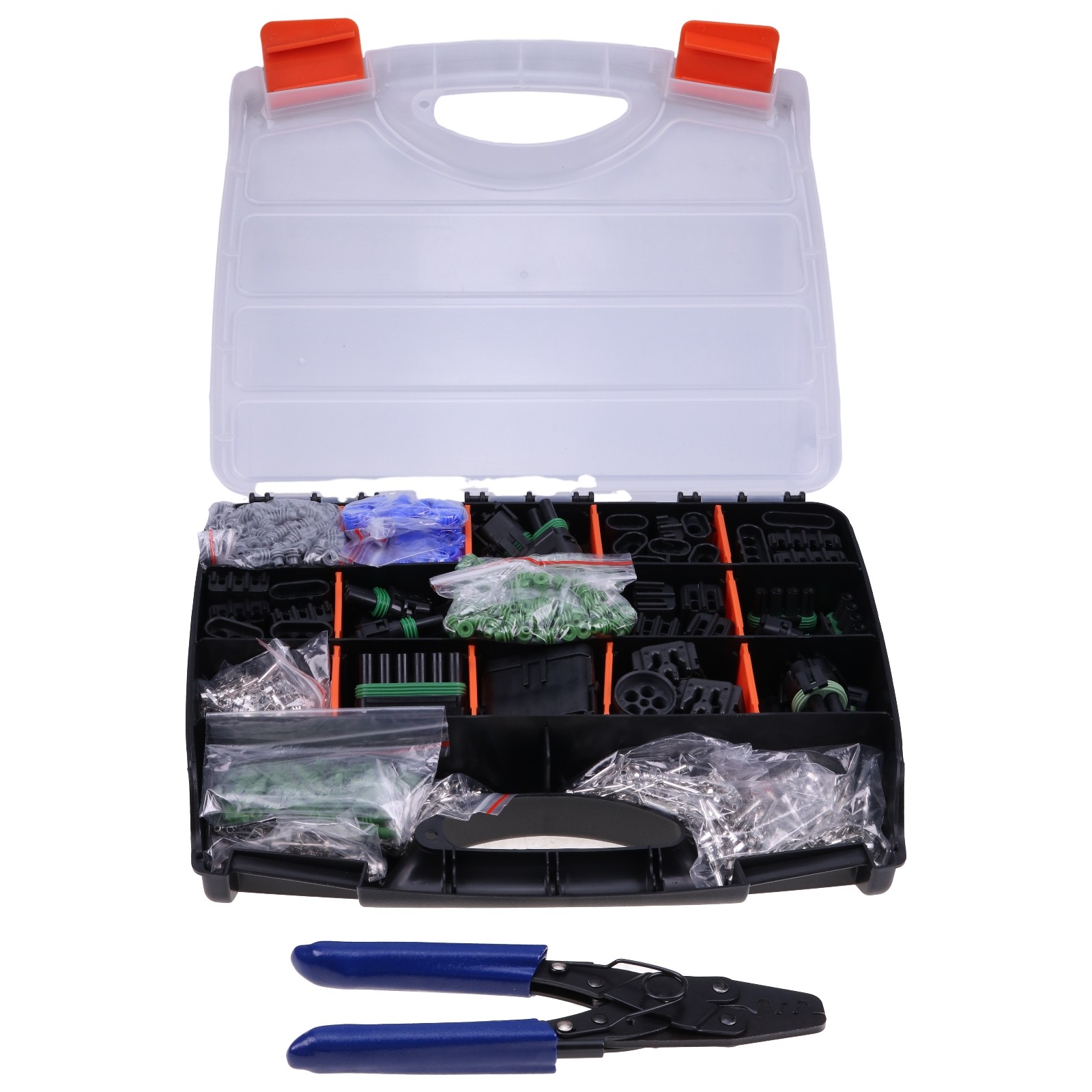 Pro Weather Pack Connector Kit WP-1104 With Non-Ratcheting Crimp Tool
