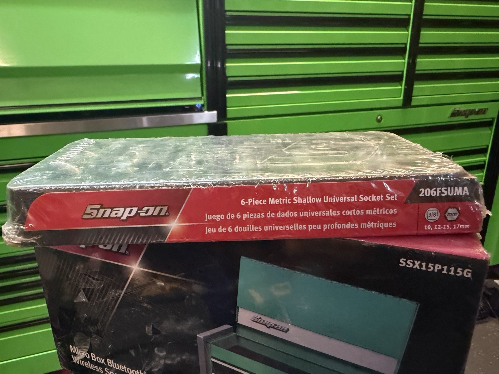 Brand New Snap On 6pc 3/8″ Metric Shallow 206FSUMA