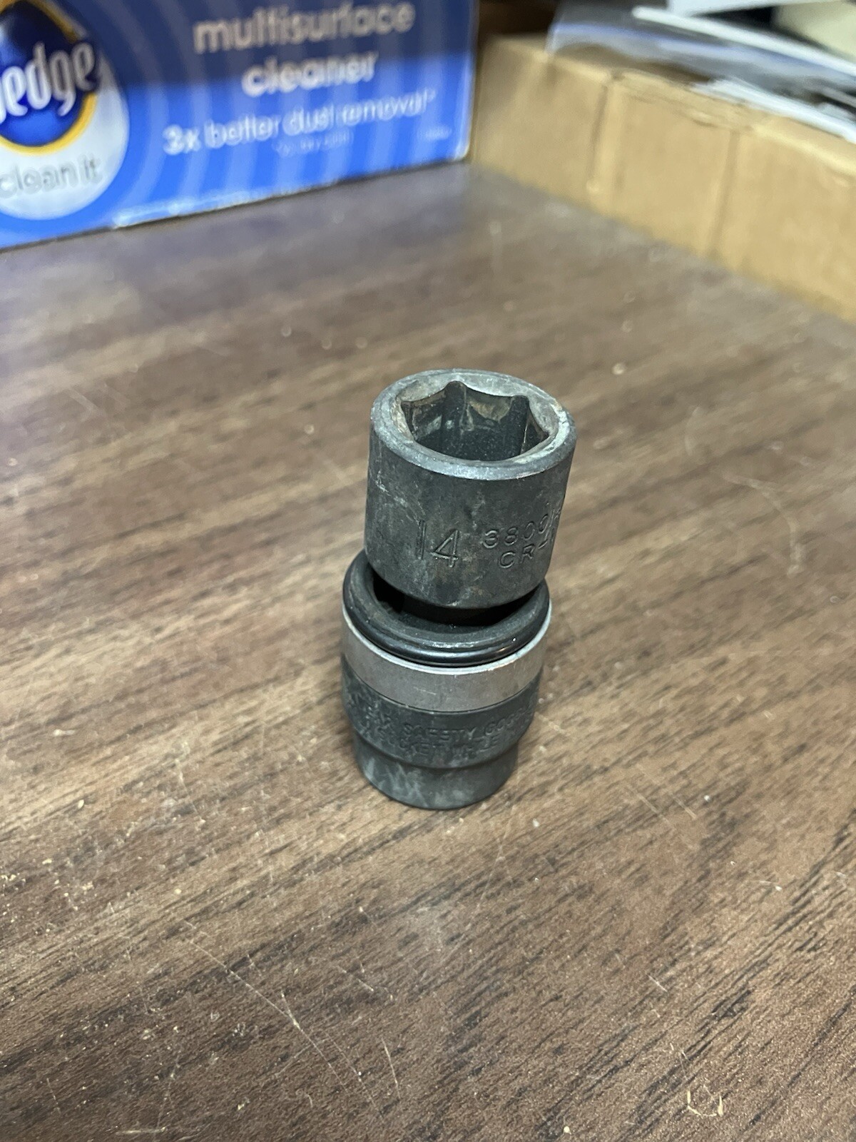 Genius Tools 380014M 3/8″ Drive 14mm Swivel Impact Socket