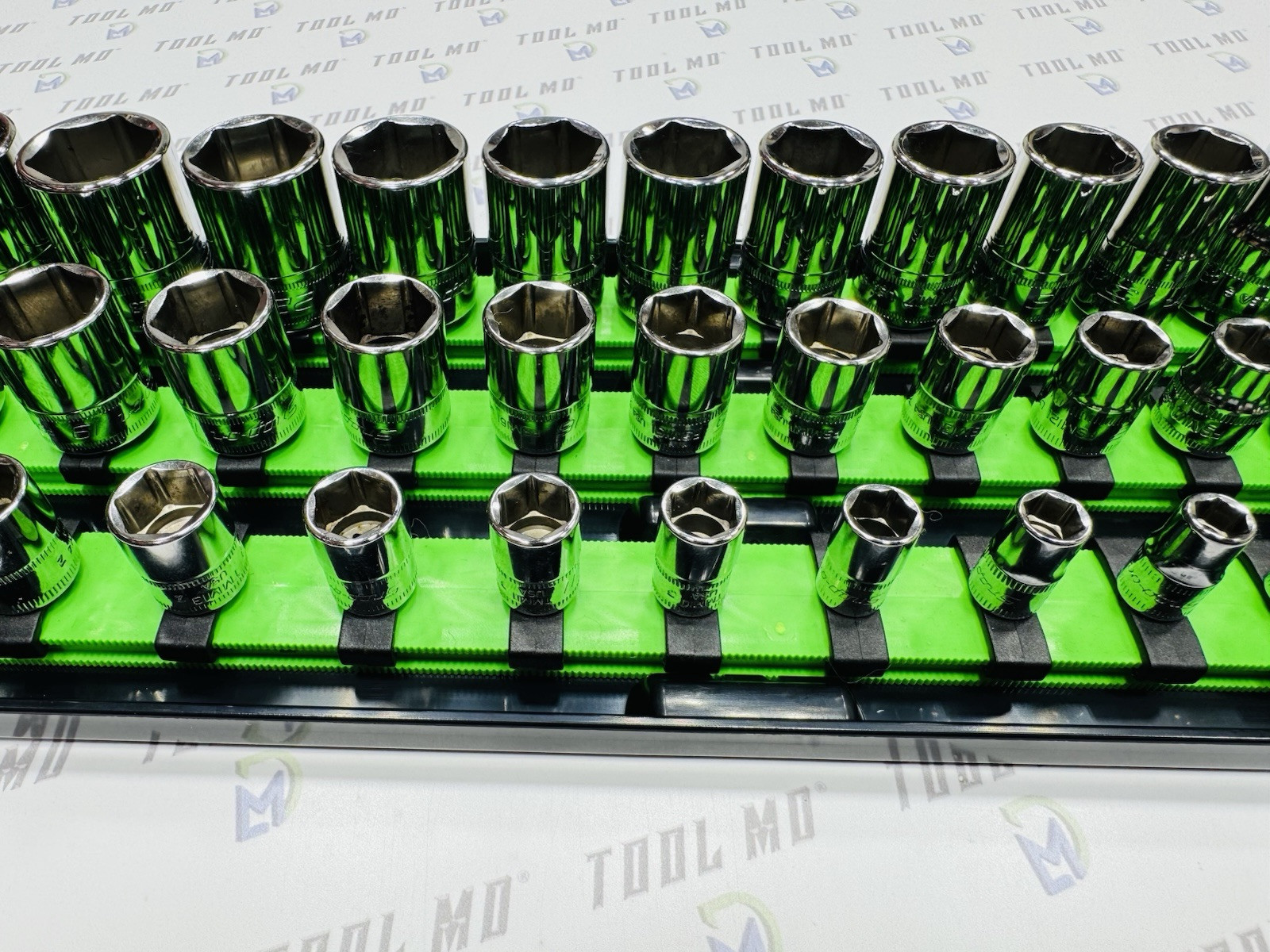 Snap-on Tools NEW 45pc Metric Mix Drive 6pt Shallow Socket Set 212FSMY 112TMMY