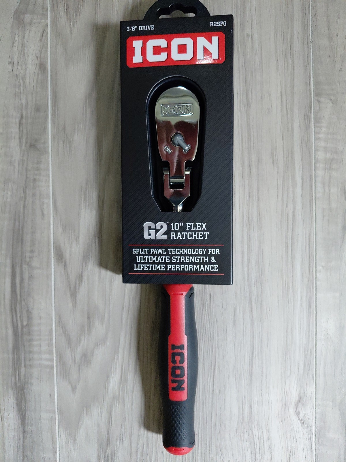 Icon G2 3/8″ Drive 10″ Flex Ratchet – R2SFG – 70453 – NEW IN PACKAGING!