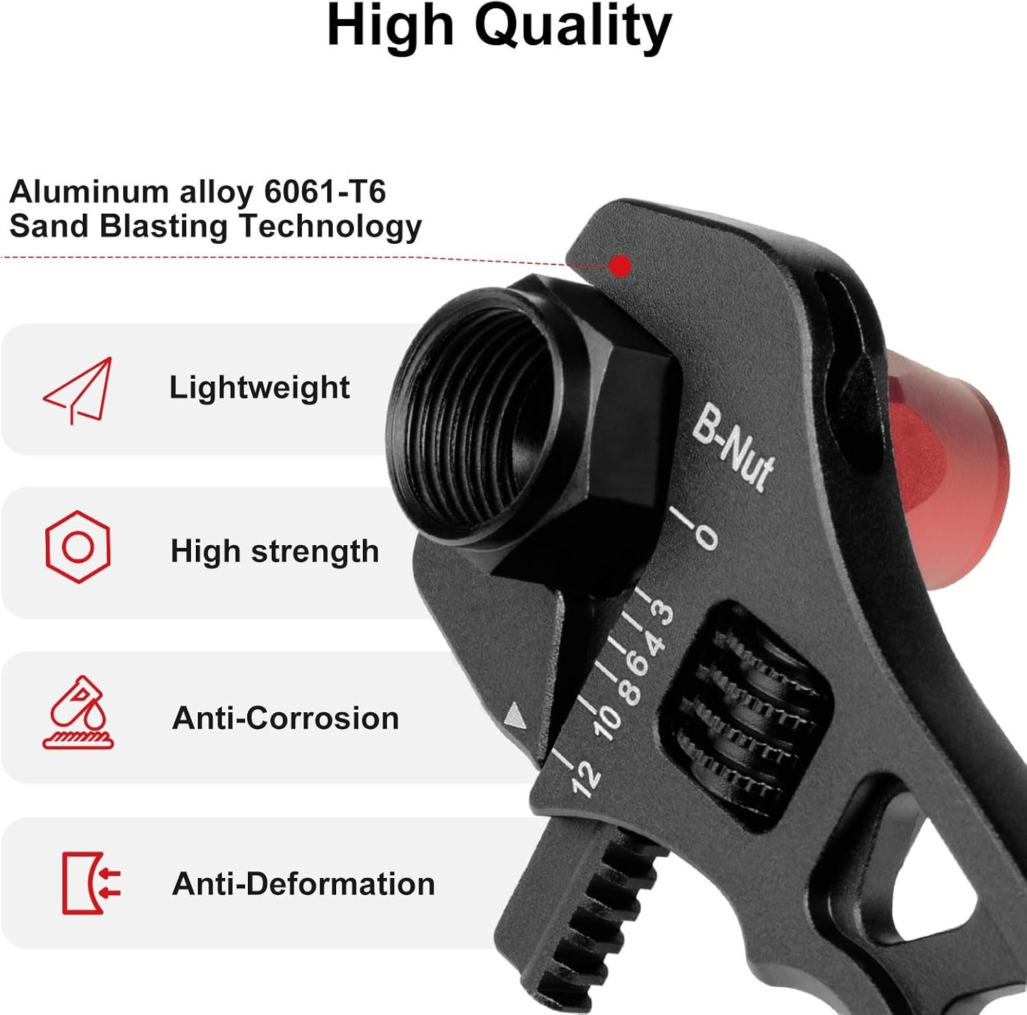 Adjustable Wrench Spanner Tool for Hose End Fitting 3AN 4AN 6AN 8AN 10AN-12AN