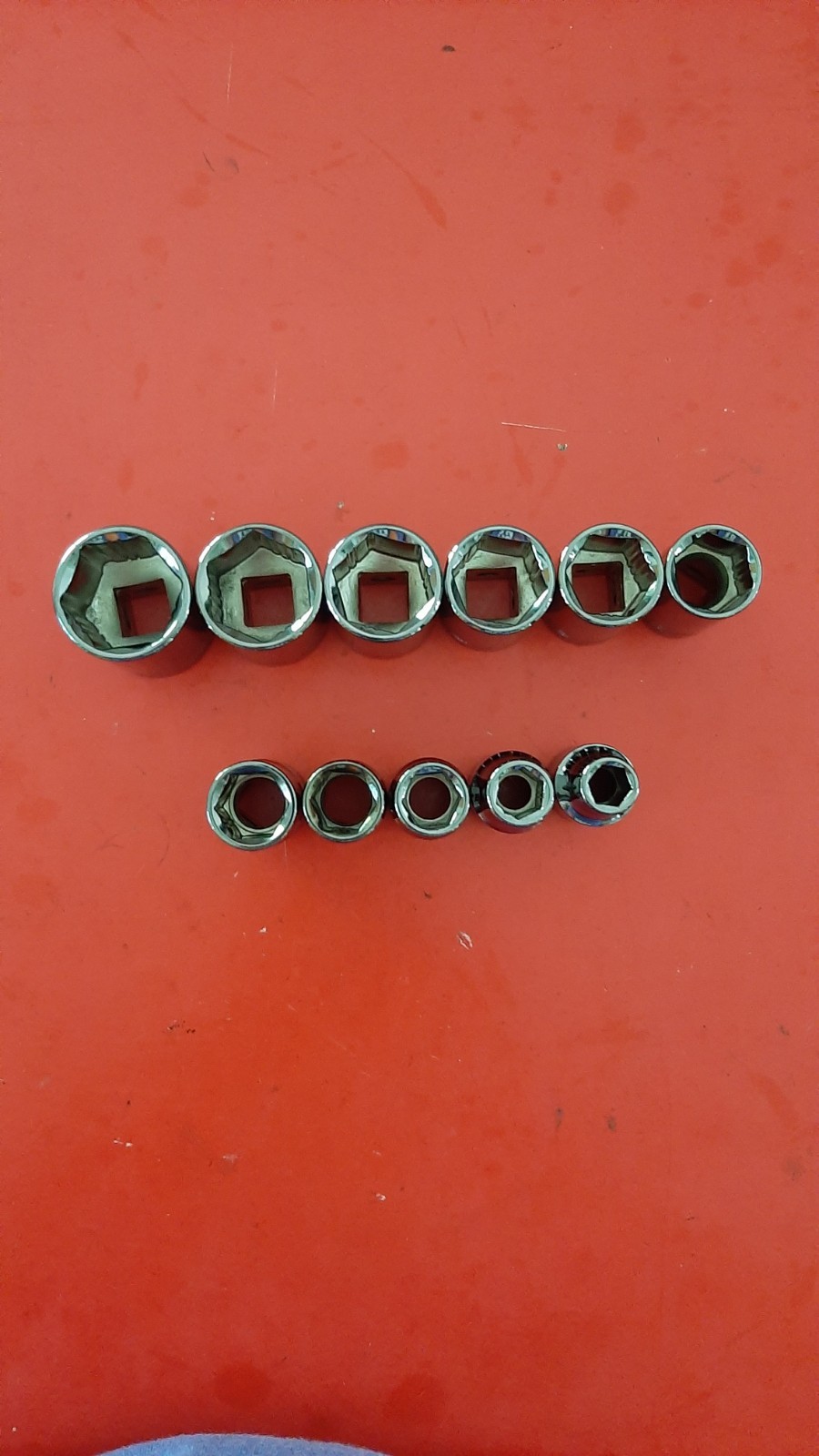 New Craftsman OVERDRIVE 1/2″ Drive SAE 11pc Shallow Socket Set 3/8″ to 1″ 6pt
