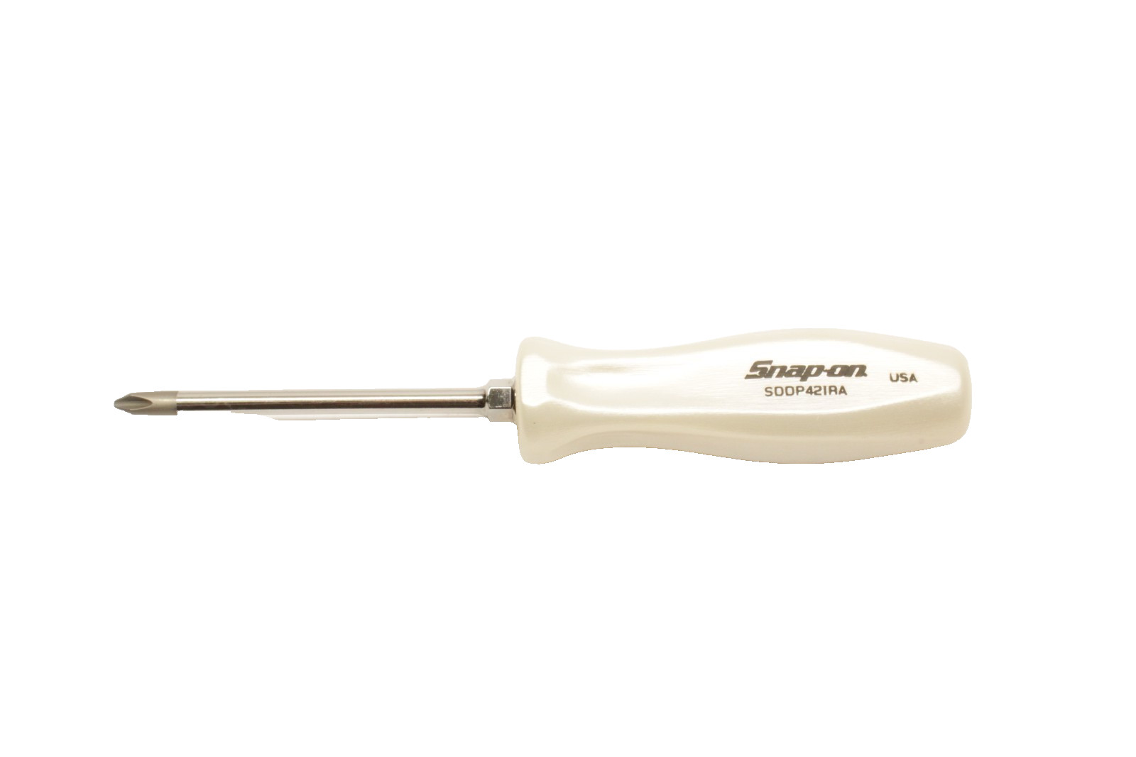 SNAP-ON PEARL WHITE SCREWDRIVER SDD42IRA NEW #2