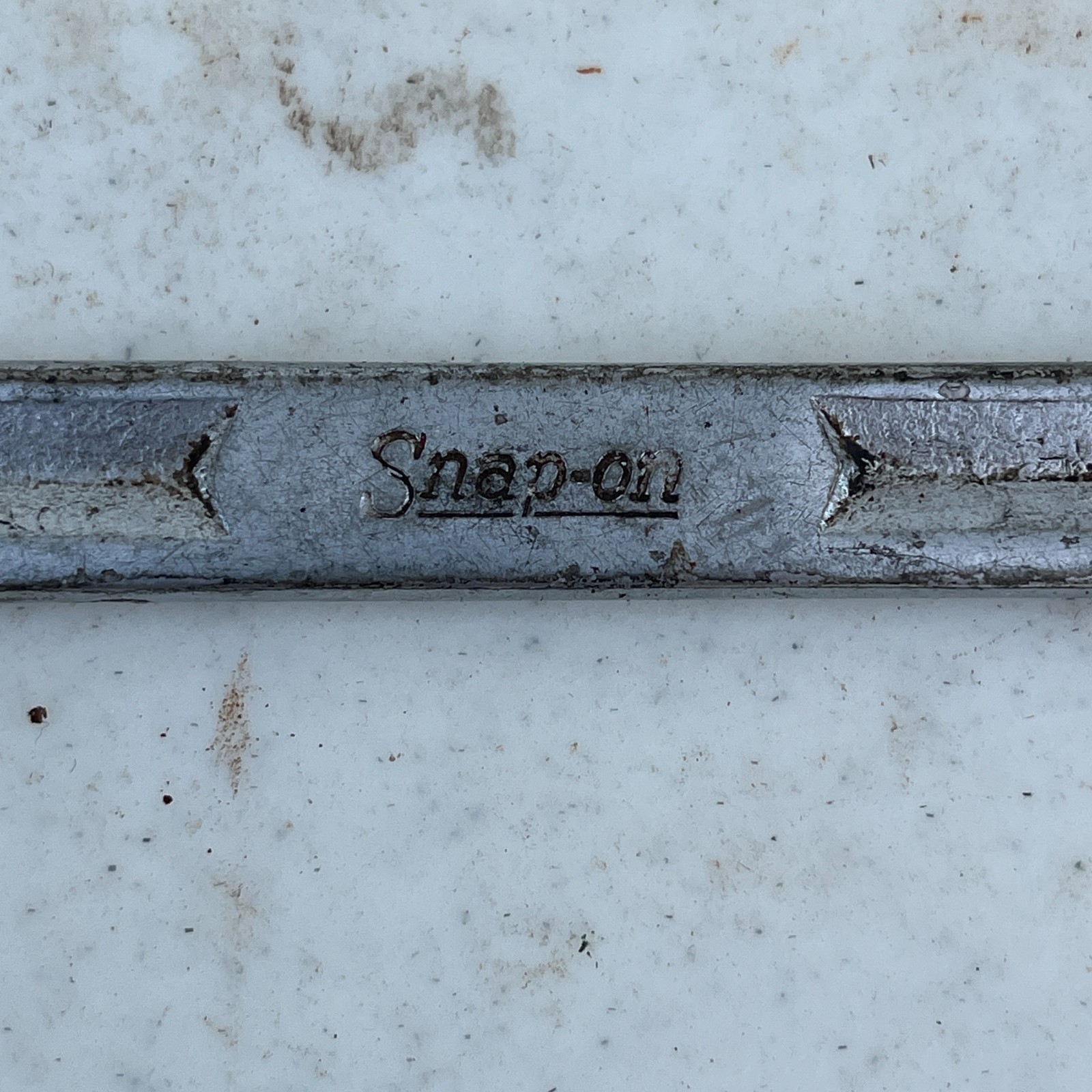 Snap-On Tools V-5218 9/16″ 4 Way Angle Head Open End Wrench Vintage 1954