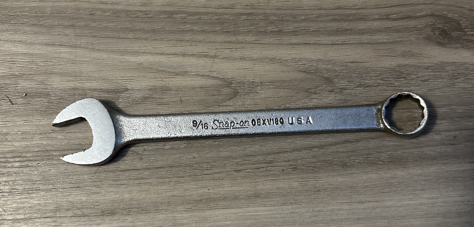 Snap On OEXV180 9/16″ Combination Wrench 12 Point SAE USA