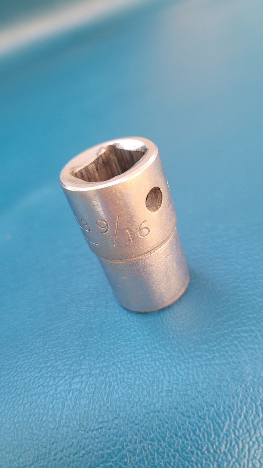Crescent CS1218 9/16″ Socket 1/2″ Drive 12pt Jamestown NY USA Vintage.
