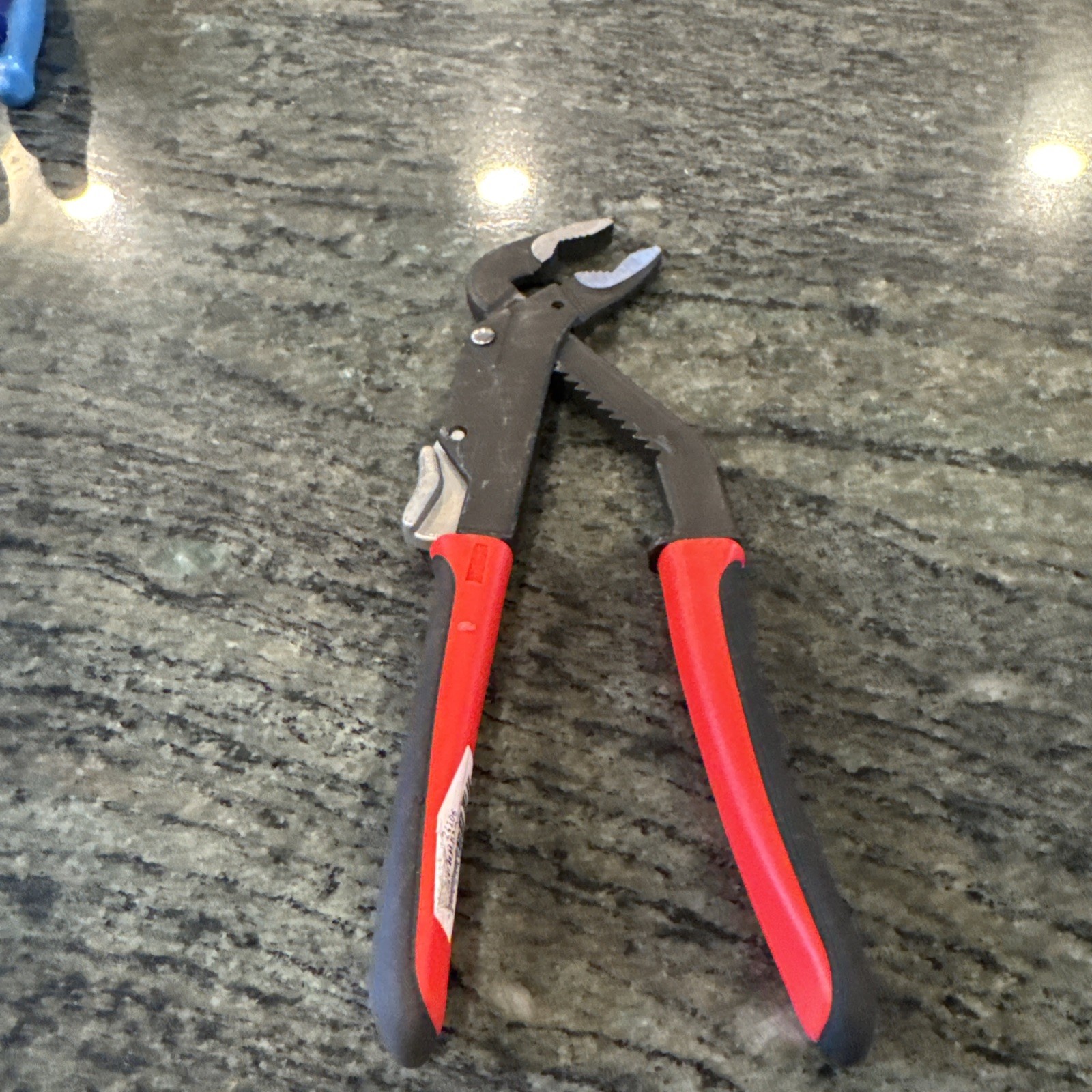blue point by snap on ap7 7” adjustable joint pliers new