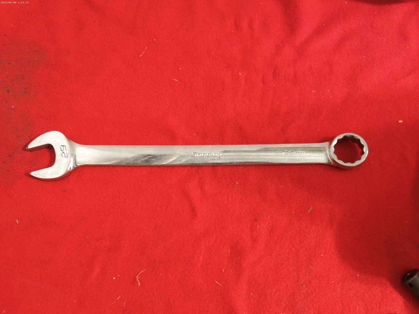 SNAP-ON 29MM 12 Point Metric Open End Box End Wrench OEXM290A USA