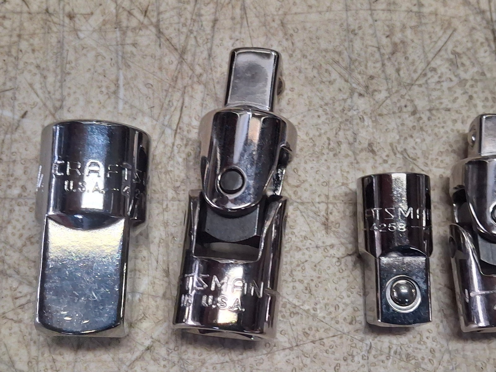 Craftsman USA 8pc Socket Adapter & Swivel Set 3/4″ 1/2″ 3/8″ 1/4″ GK Series