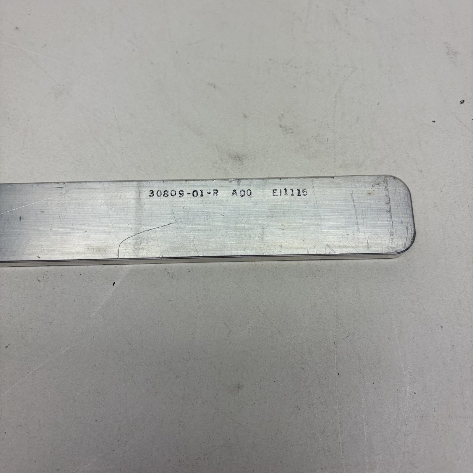 Machined Aluminum Flat Spanner Wrench 30809-01-R Rev A00 —Specialty Service Tool