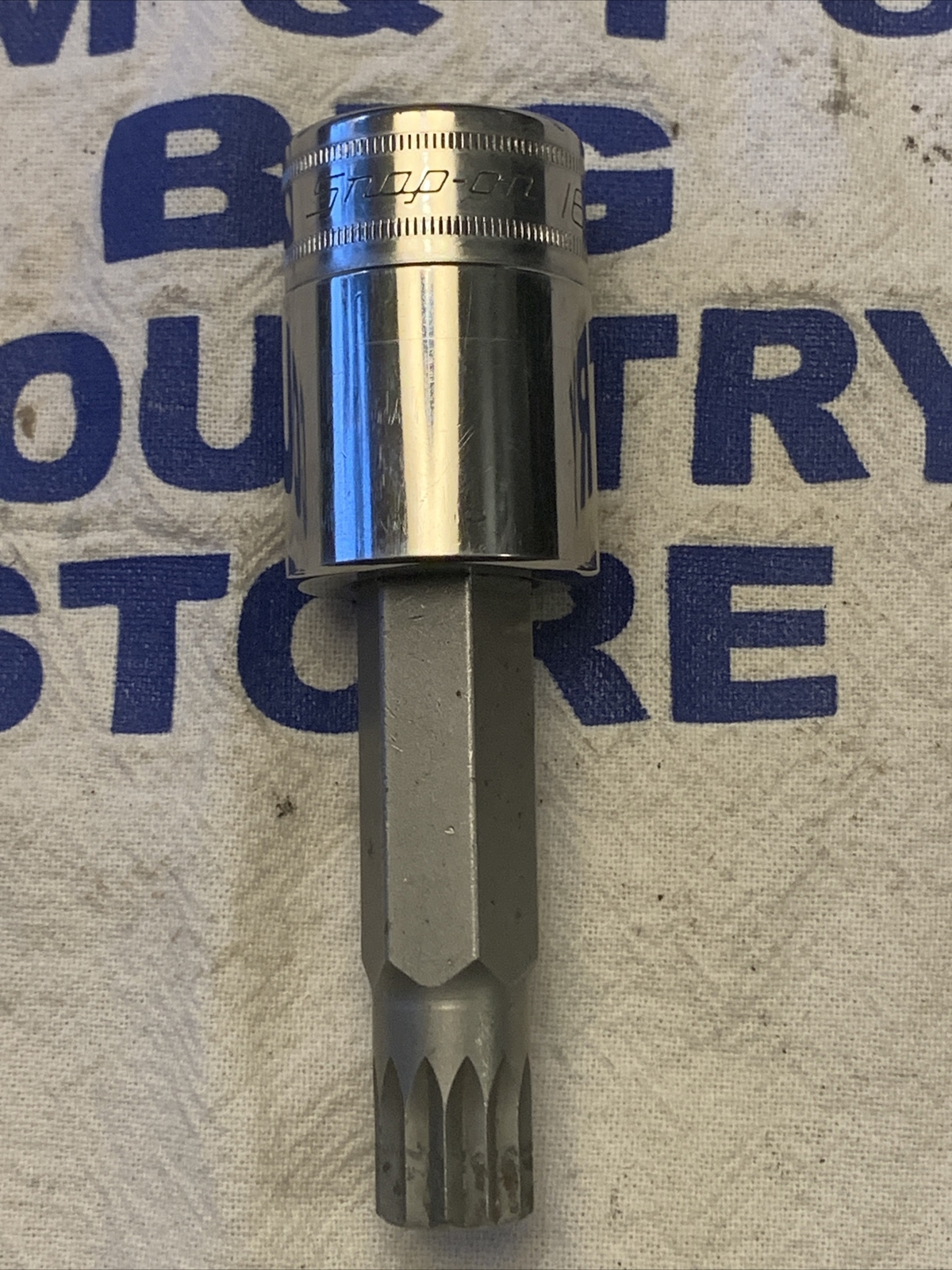 Snap-on 1/2″ Drive Metric 16 mm Standard Triple Square Bit Socket Driver STSM16E