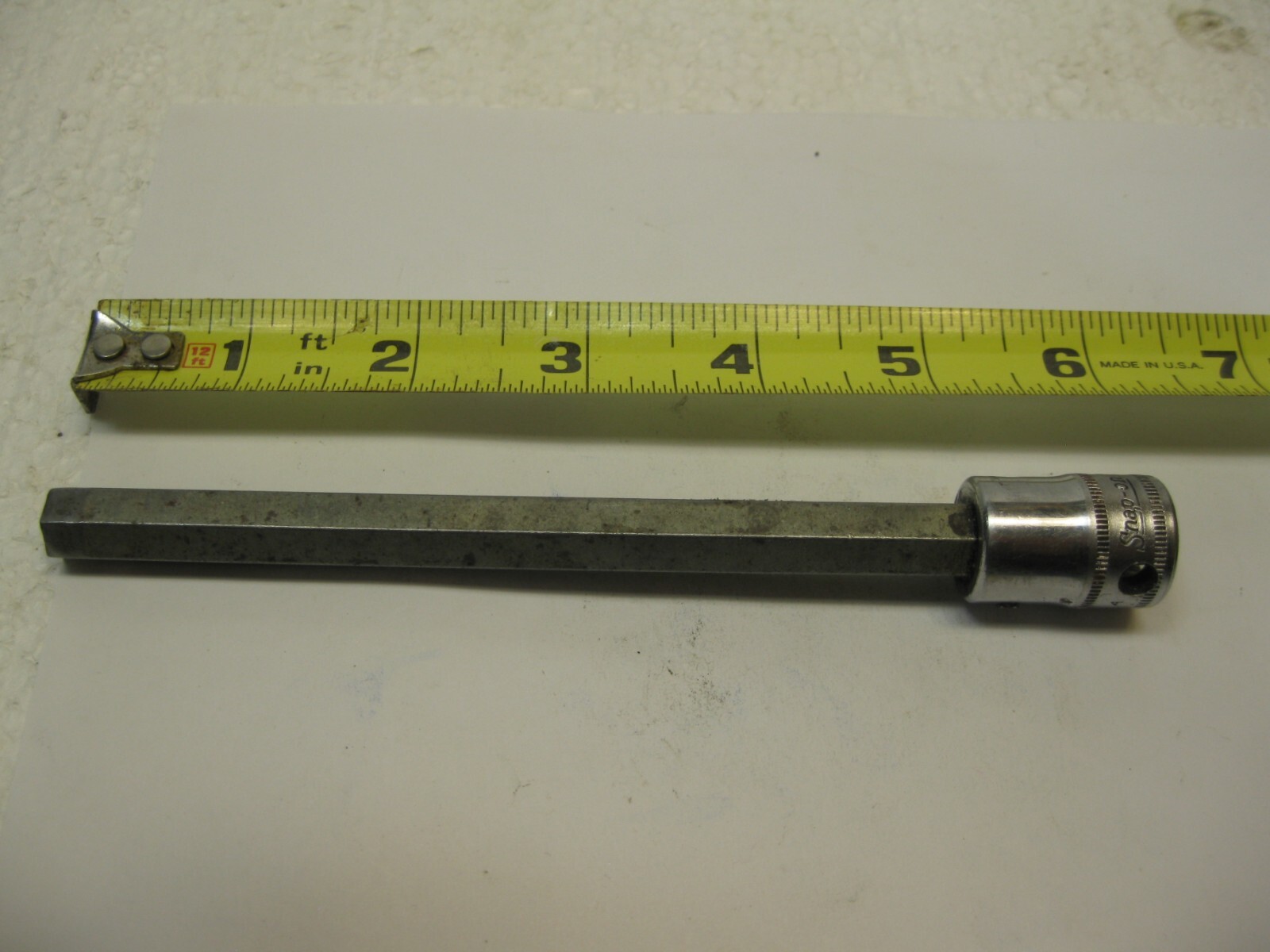 Snap-on tools 3/8″ drive 10mm metric XL Hex/Allen Bit Socket USA FAML10 Nice!