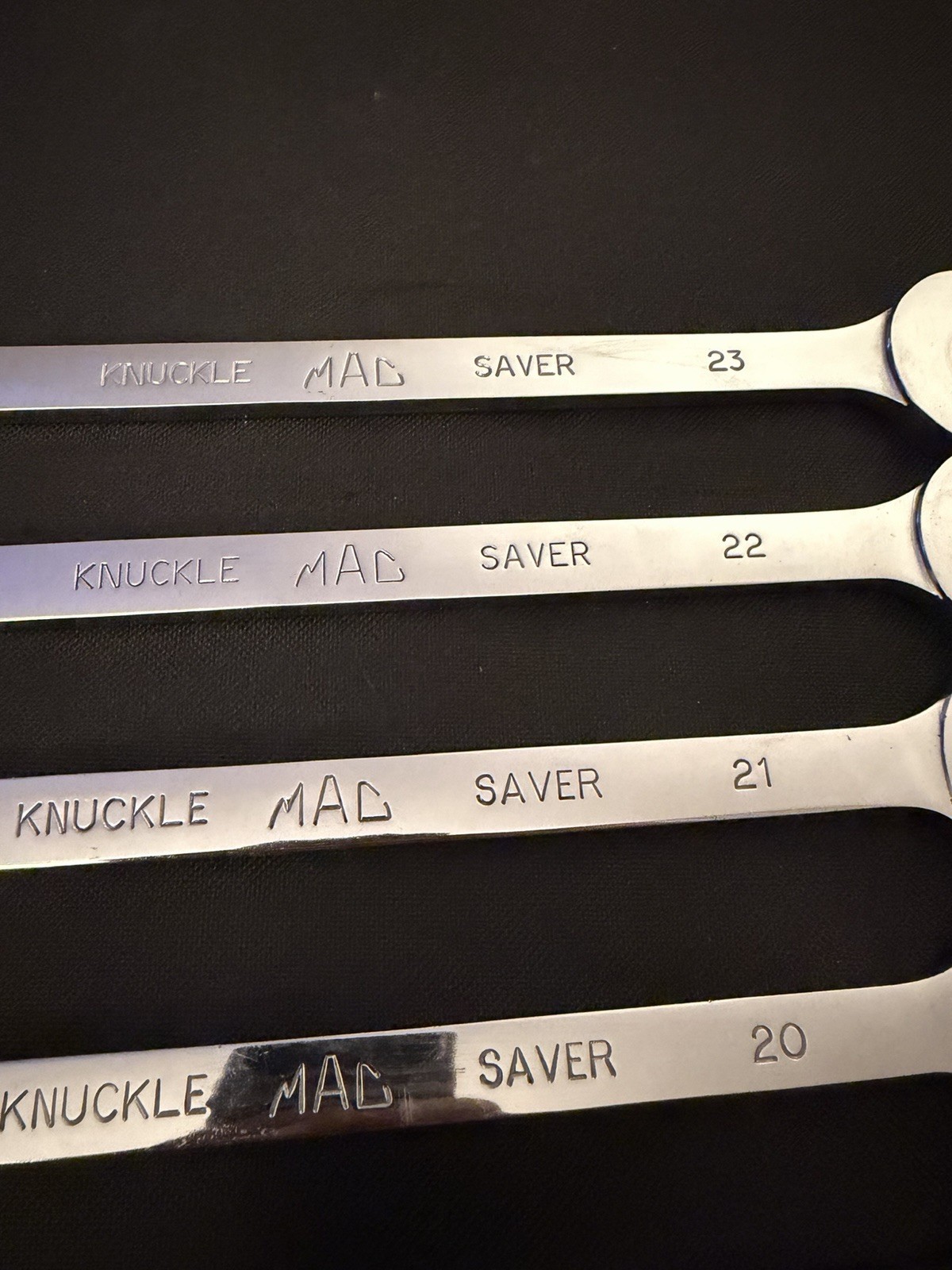 Mac Tools 5 Piece Metric Knuckle Saver Wrench Set 19-23 M23CLKS M22CLKS M21CLKS