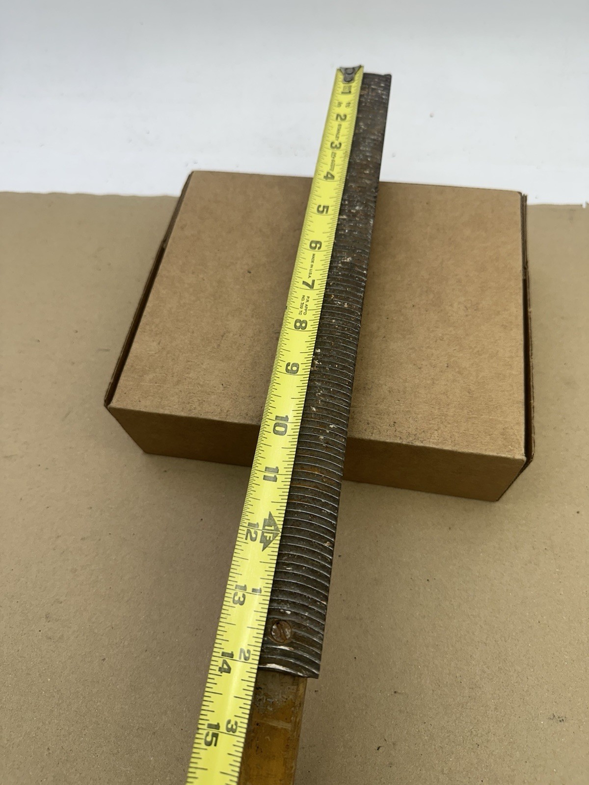 VINTAGE AUTO BODY RASP-FILE With Wood Handle 14” X 1-3/8” Heller Vixen USA