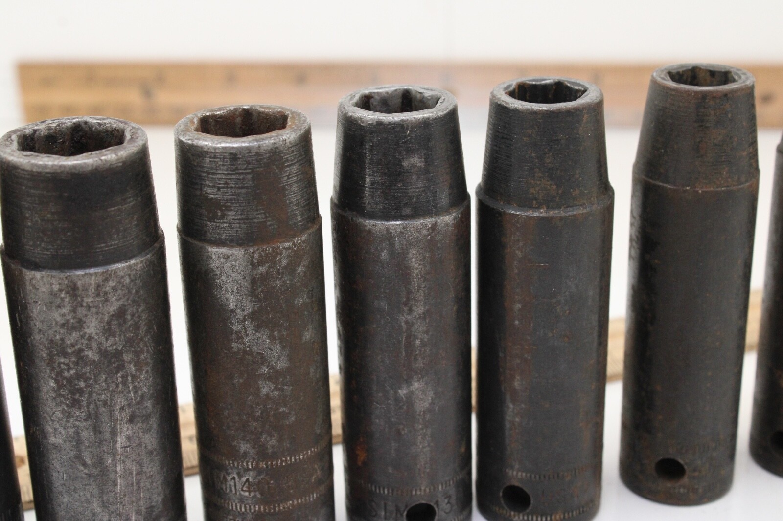 Snap On SIMM100-SIMM170 10-17mm 8 Piece 1/2″ Drive 6 Pt Deep Impact Socket SetUS