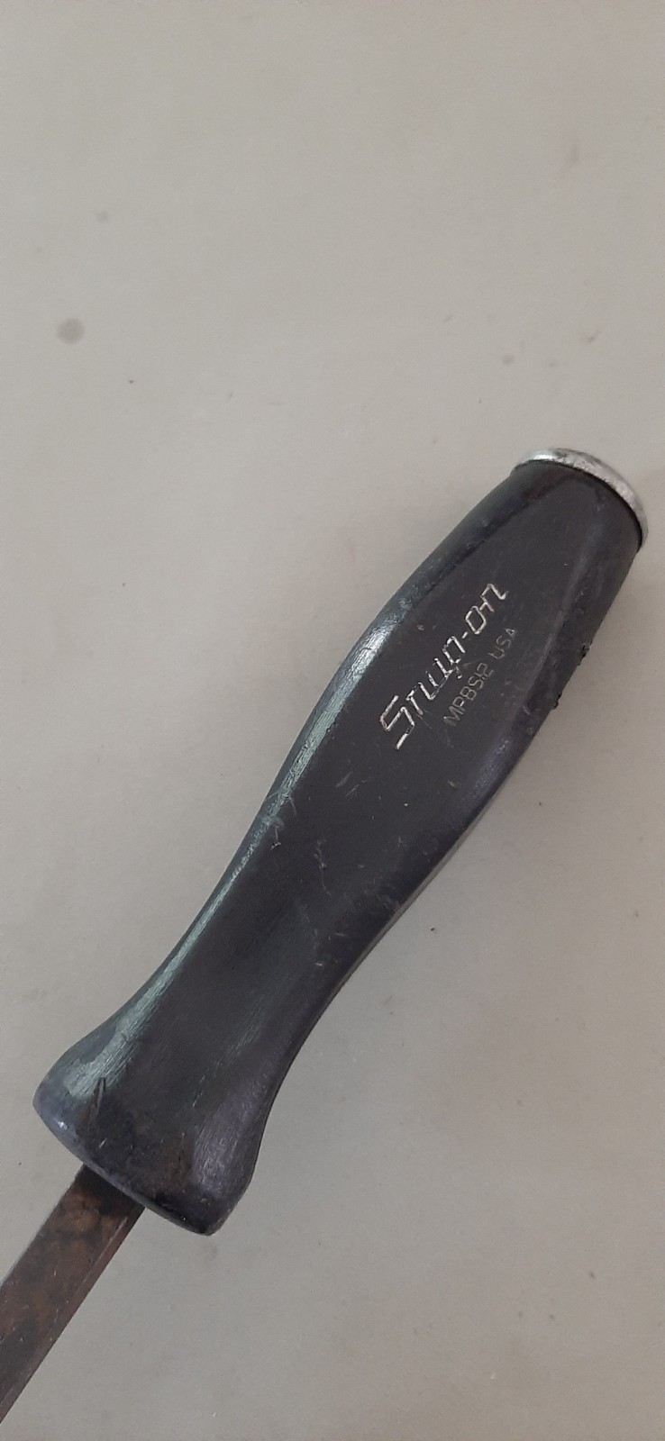 Snap-on Tools USA MPBS12 12″ Striking Prybar Black Hard Handle 622