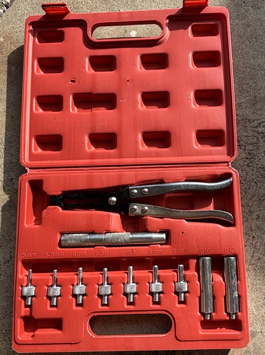 Valve Stem Seal Remover and Installer 11-Piece Tool Kit with Carrying Case