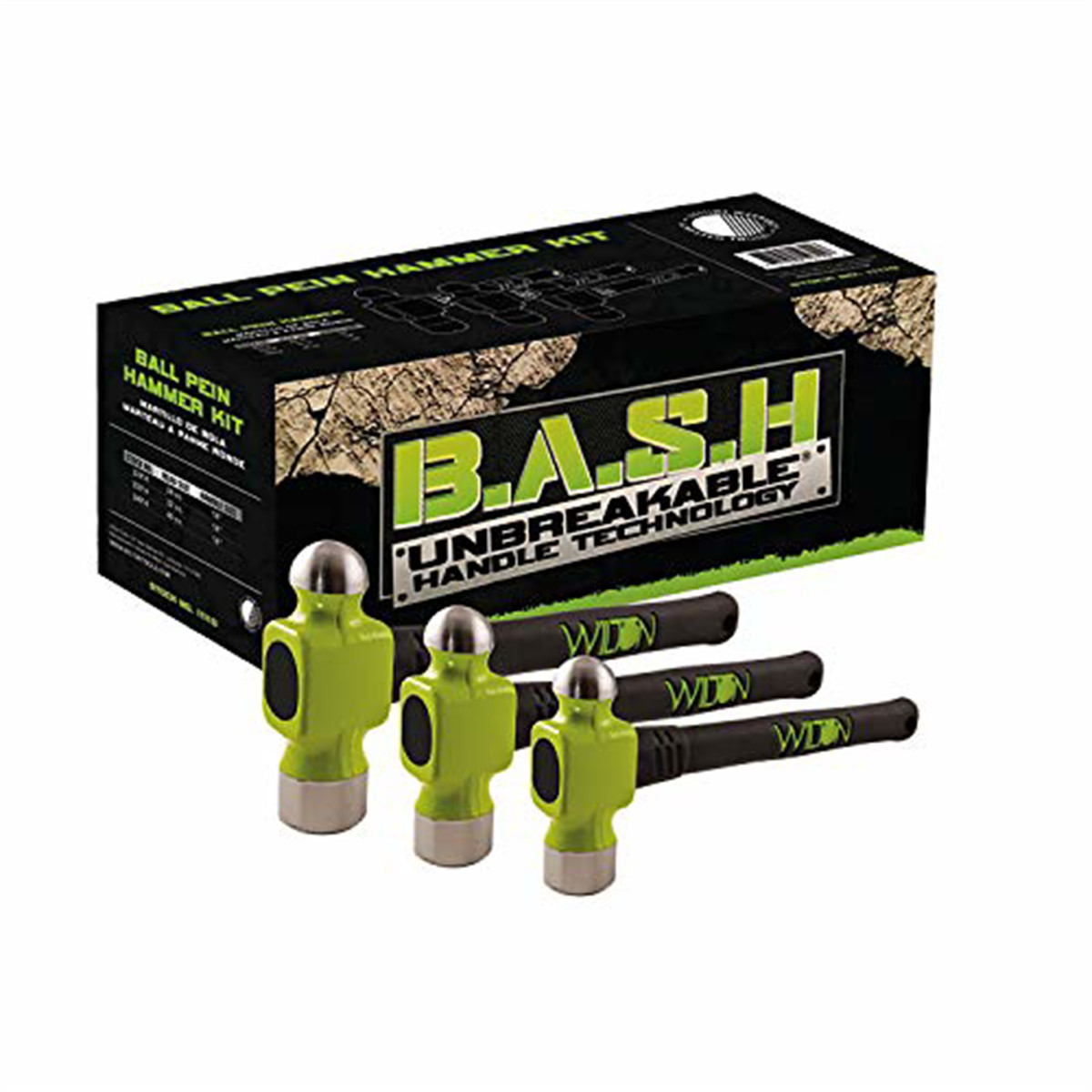 Wilton 11110 10 LB Sledge Hammer Unbreakable Handle Hi Vis Green Head