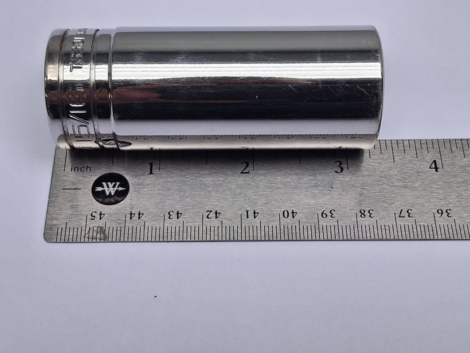 Snap-on Tools 15/16″ Deep 6pt Chrome Socket 1/2″ Drive TS301 USA