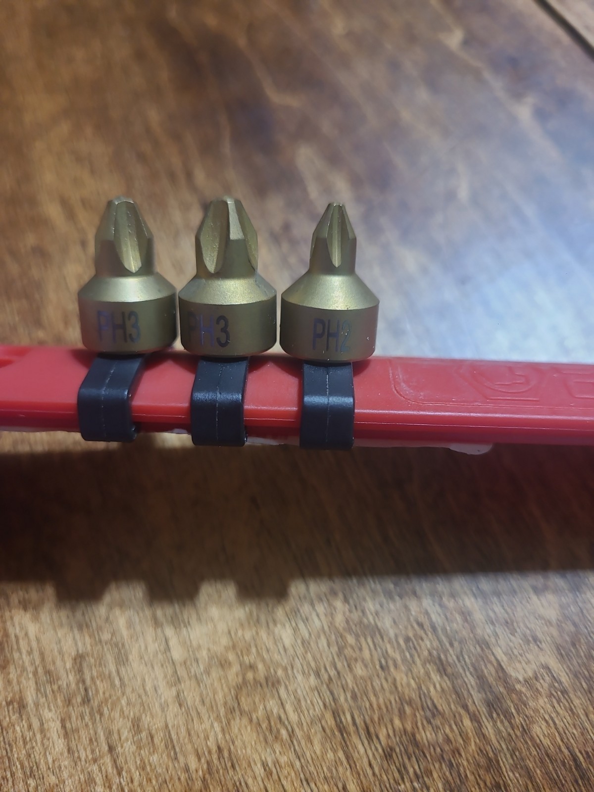 Matco Tools SA1P7R 6-piece, 1/4″ drive Phillips screwdriver bit socket set