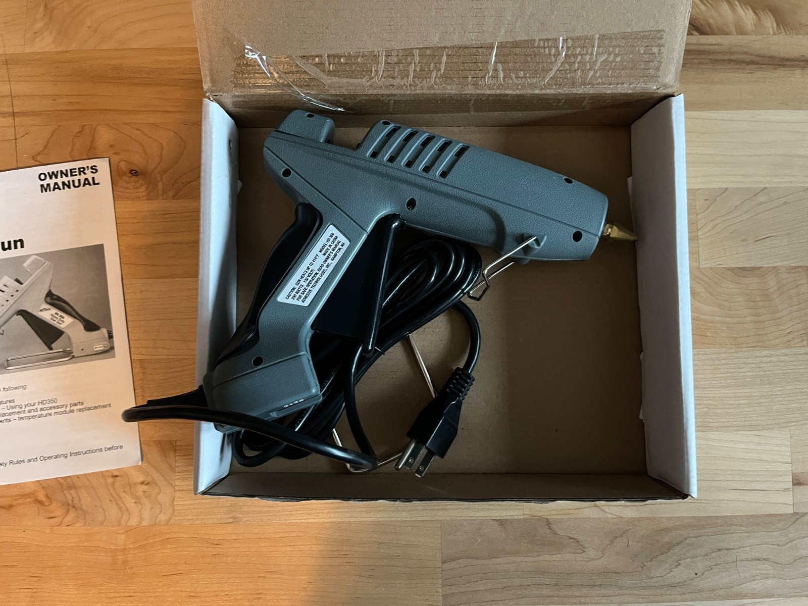 NEW! Ad-Tech Industrial Strength High-Output Hot Melt Glue Gun HD350 Cat#0462