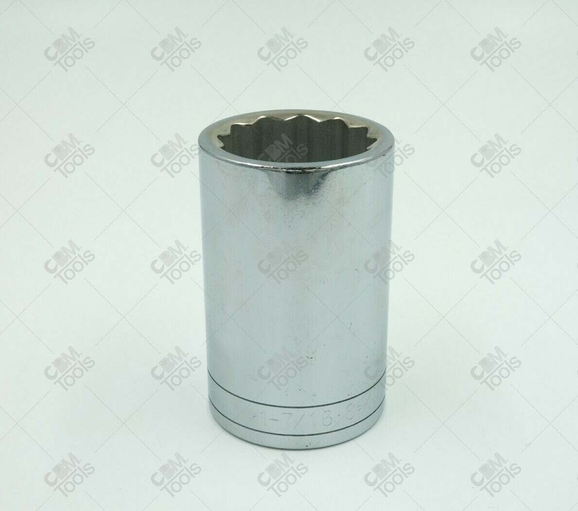 SK Hand Tools 40846 1/2 Inch Drive 1-7/16 Inch 12pt Deep Socket New