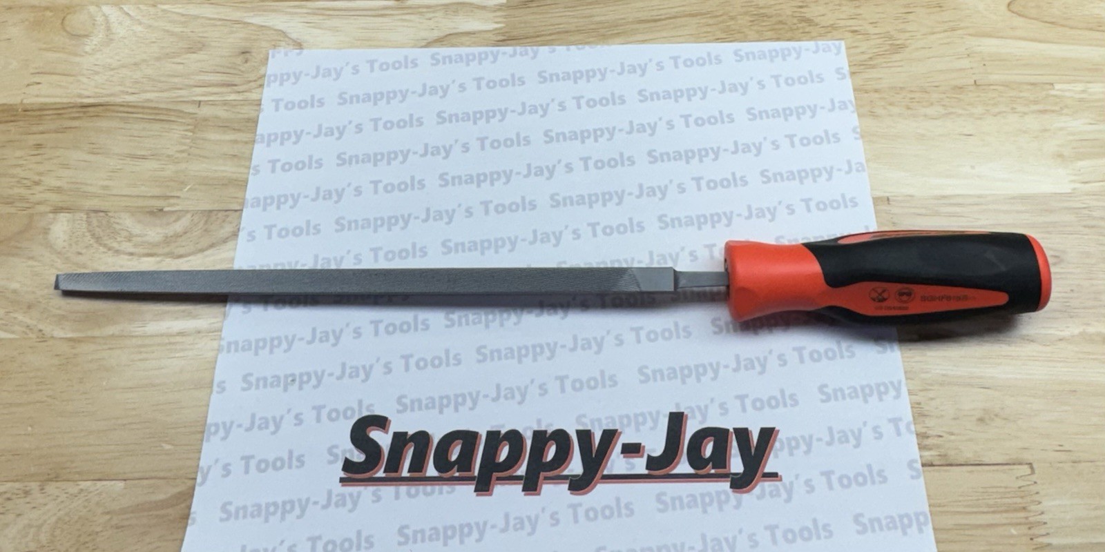 Snap-on Tools NEW ORANGE Soft Grip Four Square 10” Blade File SGHF615B 10SQA