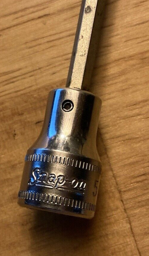 Snap-On Tools FAML 5 3/8″ Drive Metric 5 mm Long 6-inches Long Hex Socket Driver