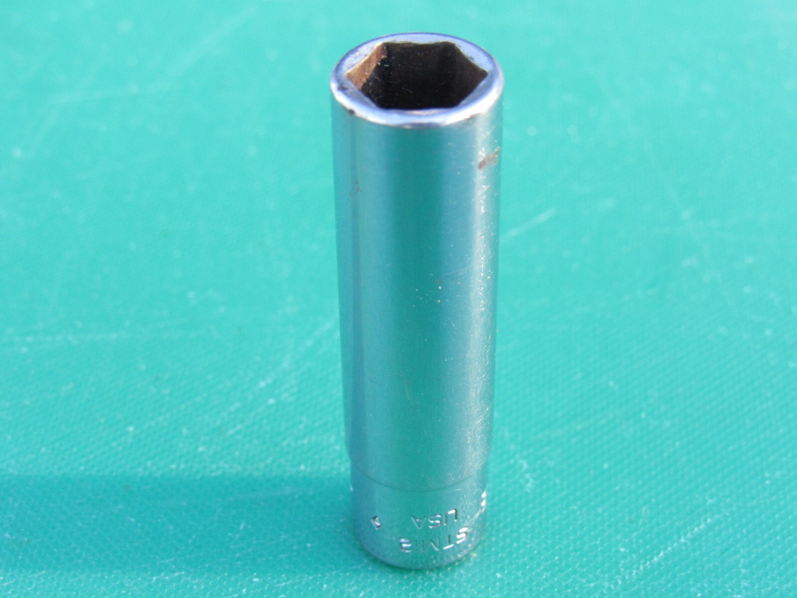 SNAP ON 3/8″ STM12 1/4″ DRIVE 6 POINT SAE DEEP SOCKET STM 12 3/8 » NEW LOGO NICE