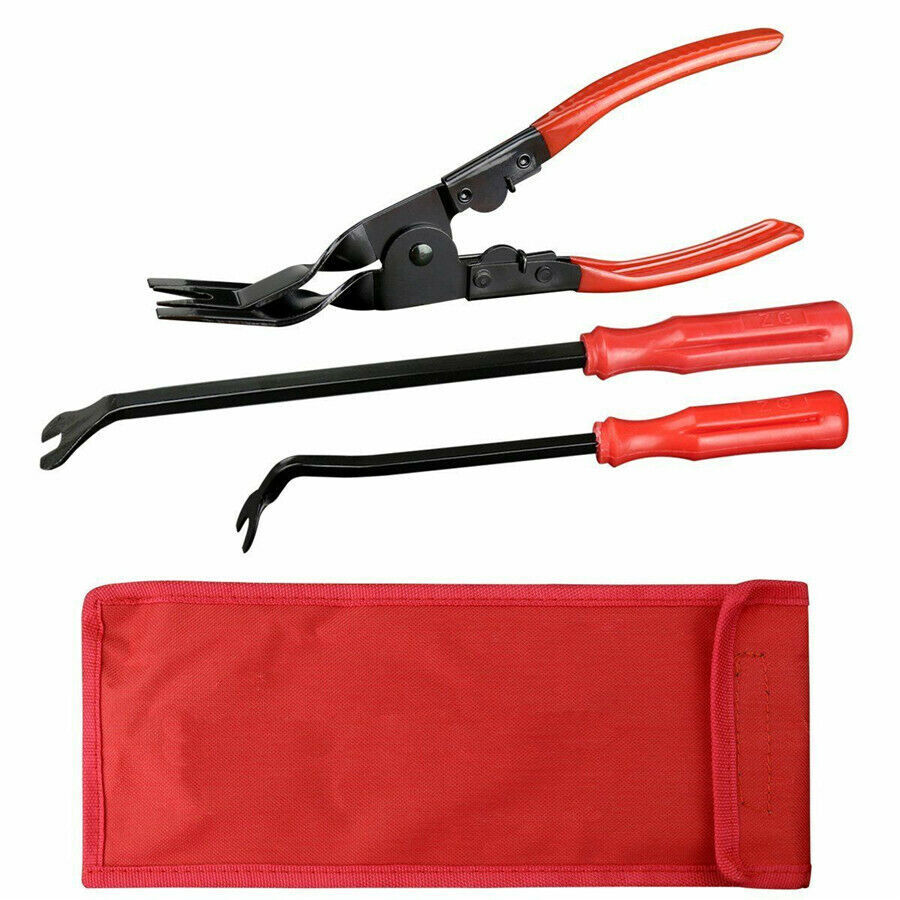 320 Pcs Automobile Plastic Fasteners Clips+3*Fastener Remover Plier Repair Tools