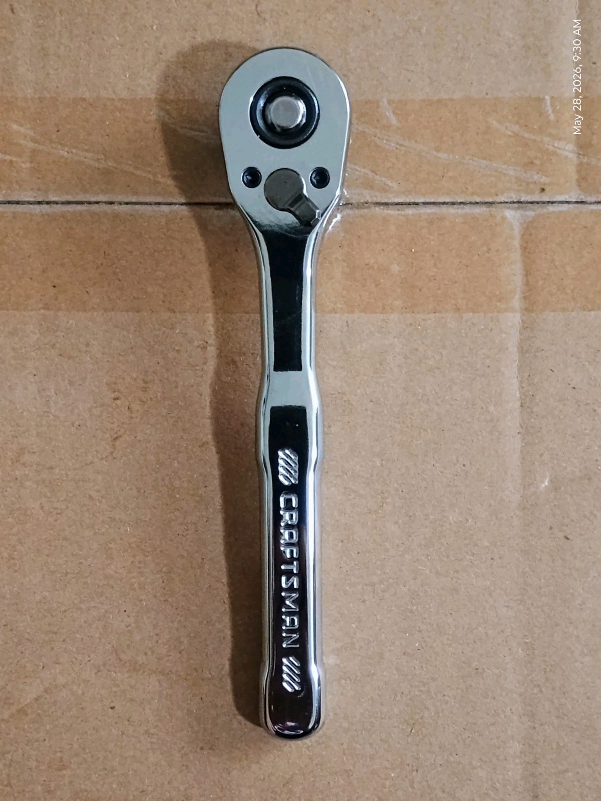 CRAFTSMAN Quick Release Low Profile 1/4″ Inch Drive Ratchet and 3″ Extension
