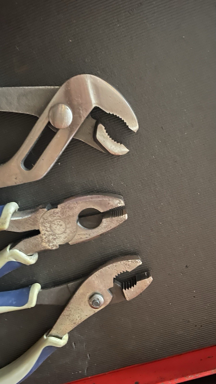 Blue-Point BPL501 5-Piece Pliers Set Tongue & Groove, Lineman, Slip-Joint