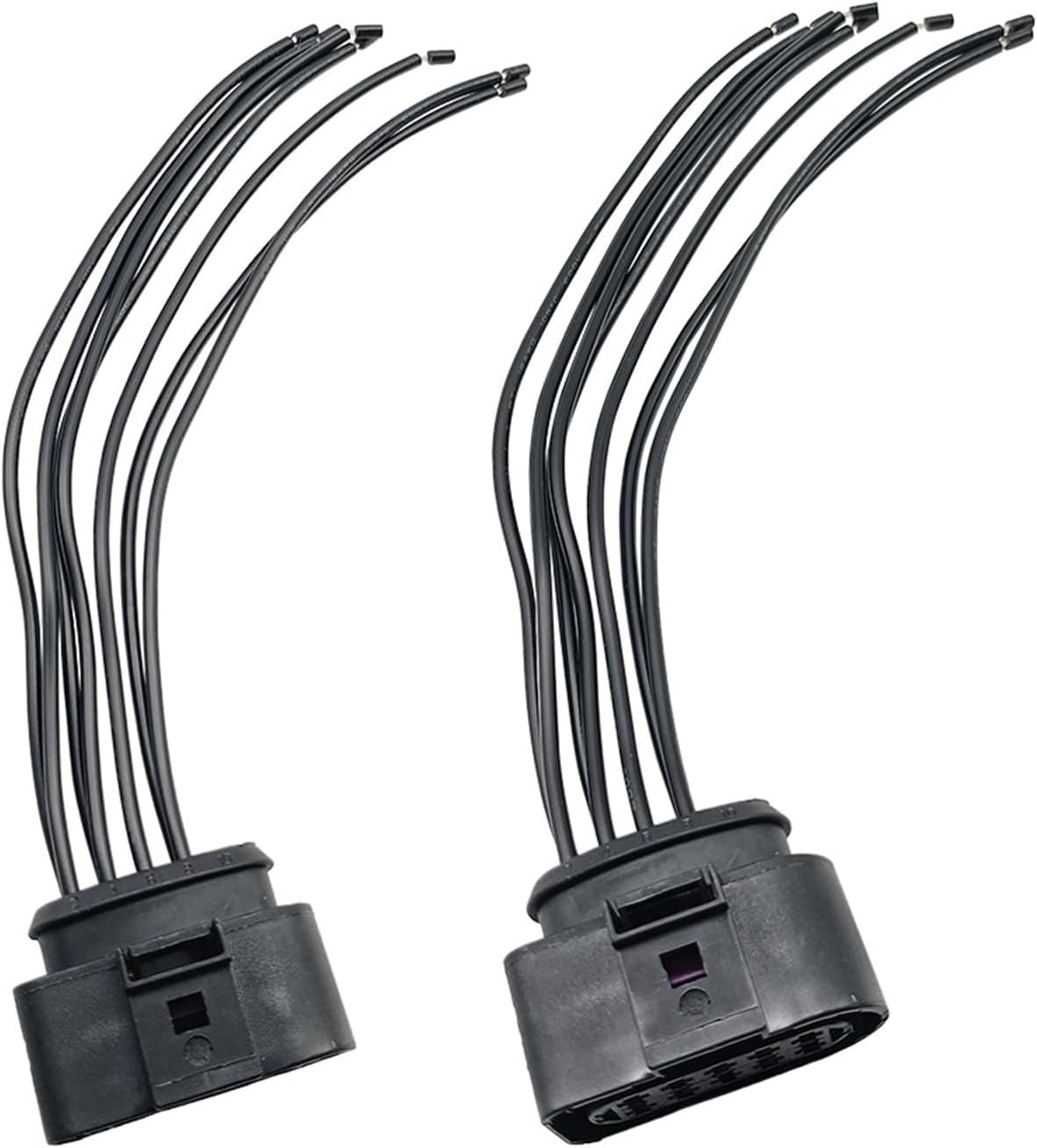 2 Pack Headlight Pigtail Connector Compatible with Kenworth T680 Headlight…