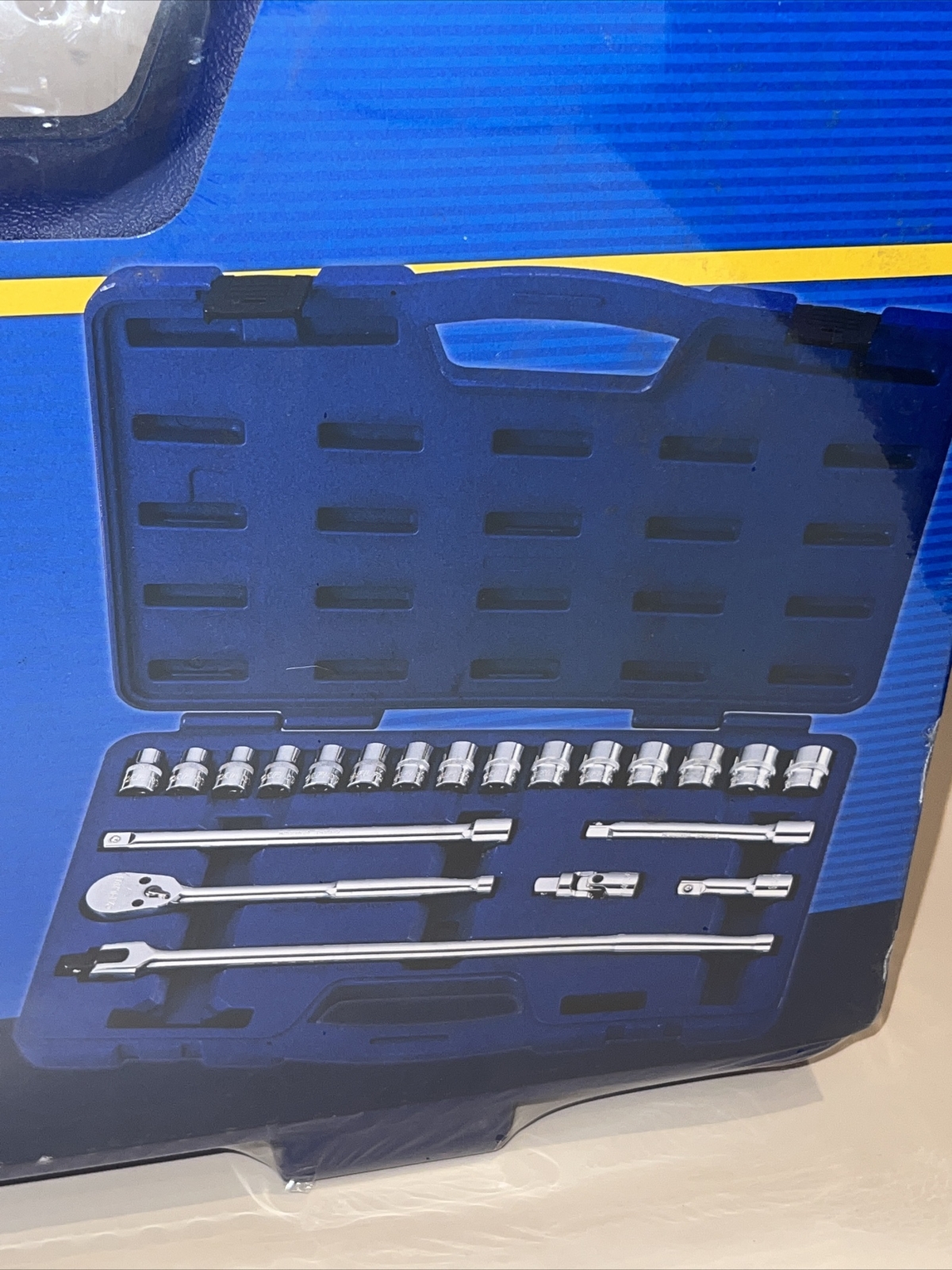 Carlyle Tools by NAPA SS12021M 21pc 1/2″ Dr 6 Pt Socket Set Metric + Accessories