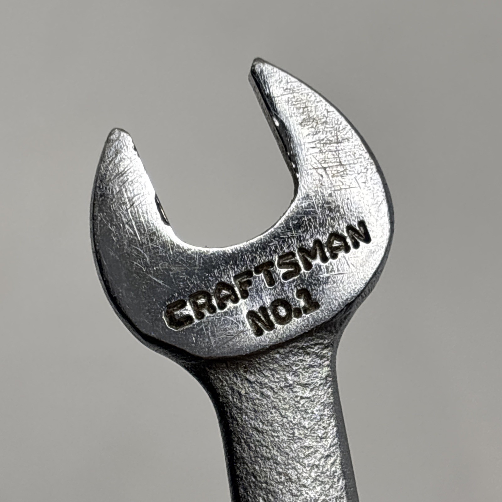 Lot of 2 Craftsman Tappet Open End Wrenches 1/2×9/16 & 3/8×7/16 USA No. 1 & 2