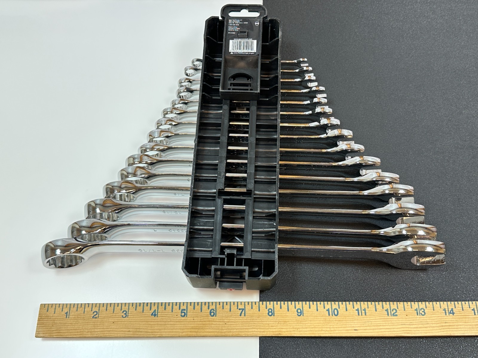 NEW GearWrench Tools 15pc SAE 1/4″-1-1/6” Full Polish NON RATCHETING Wrench Set